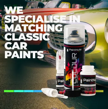 We specialise in matching Classic Car Paints