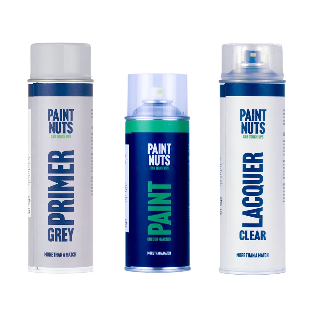 PaintNuts Colour Matched Aerosol Set with Fine Filler, Primer, Paint