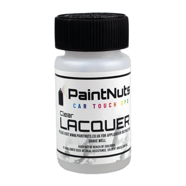 PaintNuts Clear Lacquer Touch Up Bottle paintnuts.co.uk